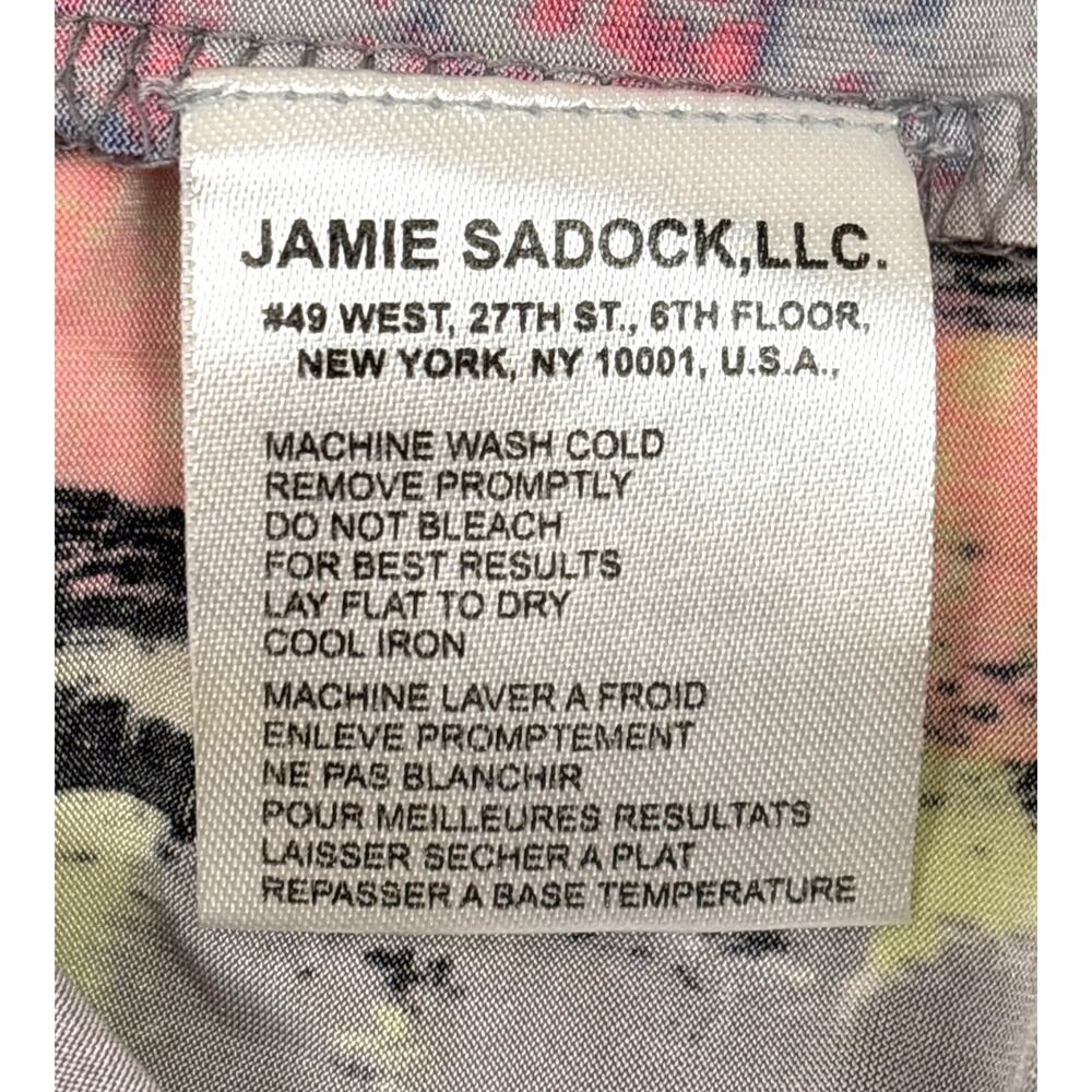 Jamie Sadock M Abstract Shift Dress Sleeveless Golf Resort Designer NEW - Picture 5 of 6